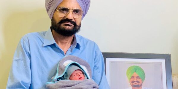 Sidhu mossewala mother gives birth to Son